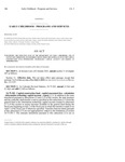 Concerning the Effective Date of the Department of Early Childhood, and, in Connection Therewith, Transferring Money from the General Fund to the Capital Construction Fund Information Technology Capital Account and Making an Appropriation