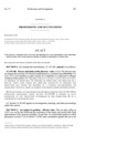 Concerning Authorization to Enter the Premises of an Establishment That Provides Services Related to Dead Human Bodies in Order to Perform an Inspection by Colorado General Assembly