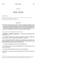Concerning Public Recreational Trails in Electric Transmission Corridors of the State, and, in Connection Therewith, Encouraging Transmission Providers to Enter into Written Agreements for the Construction and Maintenance of Powerline Trails and Requiring Transmission Providers to Provide Informational Resources and Notify Local Governments Regarding the Potential for Powerline Trails When Planning for the Expansion or Construction of Transmission Corridors by Colorado General Assembly