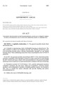 Concerning the Expansion of the Colorado Housing and Finance Authority's Middle Income Access Program, and, in Connection Therewith, Making an Appropriation by Colorado General Assembly