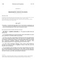 Concerning A Transfer From The General Fund To The Division Of Professions And Occupations Cash Fund In The State Fiscal Year To Facilitate Fee Relief For Health by Colorado General Assembly