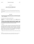 Concerning The Utilization Of Demographic Health Data By The Department Of Public Health And Environment To Address Health Inequities And In Connection Therewith by Colorado General Assembly