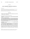 Concerning Continuing Support For Necessary Child Care Programs And In Connection Therewith by Colorado General Assembly