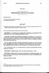 Concerning the Submission of Information to a Local Liquor Licensing Authority by an Applicant Seeking the Transfer of a Liquor License.