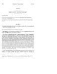 Concerning Policies Relating To In State Tuition Classification At State Supported Institutions Of Higher Education by Colorado General Assembly