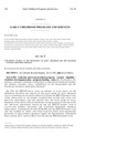 Concerning Funding To The Department Of Early Childhood For The Olorado Universal Preschool Program by Colorado General Assembly