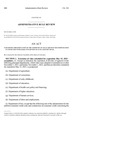 Concerning Implementation Of The Committee On Legal Services Recommendations In Connection With Legislative Review Of State Agencies Rules by Colorado General Assembly