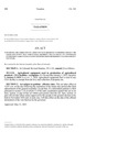 Concerning The Correction Of A Defective Date Reference To Properly Reflect The Legislative Intent That Agricultural Equipment That Is Used In Any Controlled Environment Agricultural Facility Be Exempt From The Property Taxation For Only Five Years by Colorado General Assembly