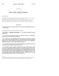 Concerning The Financing Of Public Schools  And  In Connection Therewith  Making An