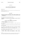 Concerning The Creation Of The Office Of Cardiac Arrest Management In The Department Of Public Health And Environment And In Connection Therewith by Colorado General Assembly