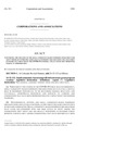 Concerning The Creation Of The Small Community Based Nonprofit Infrastructure Grant Program To Provide Assistance To Nonprofit Organizations That Have Been Economically Impacted By The by Colorado General Assembly