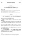 Concerning Creating Comprehensive Statewide Systems To Provide Improved Access To Critical Program Services That Support Low Income Households by Colorado General Assembly
