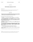 Concerning The Continuation Of The Regulation Of Optometry By The State Board Of Optometry And In Connection Therewith by Colorado General Assembly