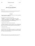 Concerning Limitations On Hospital Facility Fees And In Connection Therewith Making And Reducing An Appropriation by Colorado General Assembly