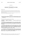 Concerning Measures To Improve Outcomes For Young Children By Replacing Justice Involvement With Community Based Services  And