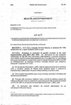 Concerning an Exemption from the Requirement of Legislative Review for Specific Revisions to the State Implementation Plan Relating to Air Quality.