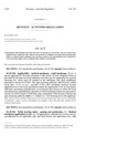 Concerning Procedures For The Issuance Of Marijuana Licenses  And  In Connection Therewith