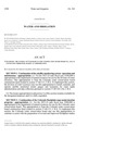 Concerning The Funding Of  Olorado Water Conservation Board Projects  And  In