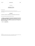 Concerning A Supplemental Appropriation To The Department Of Public Safety