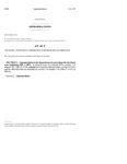 Concerning A Supplemental Appropriation To The Department Of Corrections