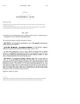 Concerning Granting Provisional Peace Officer Certification To A Person Who Was Authorized As A Peace Officer In The Armed Forces