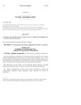 Concerning The Conservation Of Water In The State Through The Prohibition Of Certain Landscaping Practices
