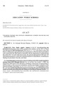 Concerning Extending The Continuous Appropriation Authority For The Educator Licensure Cash Fund