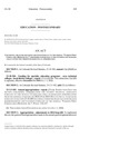 Concerning The Increased Money Received Pursuant To The Federal  Amilies  Irst Oronavirus