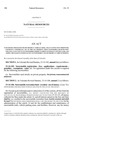 Concerning Programs For Off Highway Vehicle Users  And  In Connection Therewith