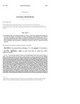 Concerning Parks And Wildlife Products  And  In Connection Therewith  Modifying
