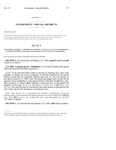 Concerning Requiring A Metropolitan District Engaging In Covenant Enforcement Activities To Comply With Certain Policies Related To Covenant Enforcement