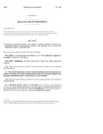 Concerning Health Care Billing For Indigent Patients Receiving Services Not Reimbursed Through The  Olorado Indigent Care Program