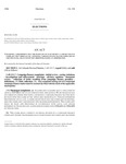 Concerning The Continuation Of The Regulation Of Money Transmitters  And  In Connection Therewith