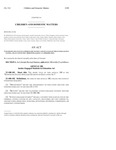 Concerning Measures To Increase Access To The Courts For Indigent Persons