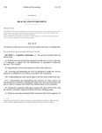 Concerning The Continuation Of The  Olorado State Advisory Council For Parent Involvement In Education  And