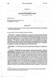 Concerning a Requirement for Notice to Owners of Land Directly Affected by Water Rights Adjudication Applications.