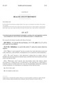 Concerning Portable Requirements For Direct Care Health Care Workers In Assisted Living Residences