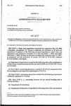 Concerning Implementation of Recommendations of the Committee on Legal Services in Connection with Legislative Review of Rules and Regulations of State Agencies.