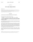 Concerning The Manner Of Dress During School Graduation Ceremonies