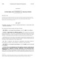 Concerning Measures To Increase Consumer Protections In Transactions With Debt Related Services