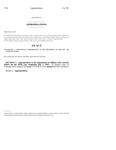 Concerning A Supplemental Appropriation To The Department Of Military And Veterans Affairs