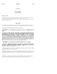 Concerning the Creation of Tax Incentives to Support the Film Festival Industry
