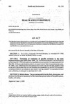 Concerning Legislative Approval of Air Quality Improvement Strategies Necessary for the Redesignation of the Denver Region to Attainment Status for Compliance with Federal Air Quality Standards, and, in Connection Therewith, Approving the Denver Element of the PM-10 State Implementation Plan.