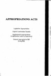 Appropriations Acts