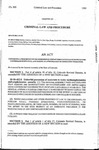 Concerning a Prohibition on the Possession of Certain Substances Used to Manufacture Controlled Substances, and Making an Appropriation in Connection Therewith.