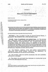 Concerning the Water Quality Control Discharge Permit Program, and, in Connection Therewith, Increasing Permit Fees, Requiring a Study to Determine Whether such Program Should be Modified to Reasonably Accommodate the Unique Attributes of Colorado's Water Bodies, and Making an Appropriation.