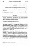 Concerning the Annual Allowable Cash Funds for State-Supported Institutions of Higher Education, and, in Connection Therewith, Adding Funds Received from Student Financial Aid, Tuition Assistance, and Scholarships to the Maximum Amount of Cash Funds that may be Raised, Spent, or Transferred to Reserves by such Institutions, and Making an Appropriation in Connection Therewith.