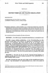 Concerning Commercial Vehicle Permits, and, in Connection Therewith, Eliminating Requirements that Certain Permits be Carried in the Vehicles for Which they are Issued if Peace Officers or Other Enforcement Officials may Determine that the Permits can be Electronically Verified at the Time of Contact and Allowing the Department of Transportation to Issue Annual Fleet Permits for Excess Size and Weight Vehicles.