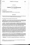 Concerning Time Frames Applicable to Penalties for Offenses Relating to the Use of Substances, and Making an Appropriation in Connection Therewith.