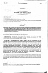 Concerning the Authority of the State Engineer to Administer Underground Water Use in Water Division 3, and, in Connection Therewith, Protecting Senior Water Rights, Preventing Unreasonable Underground Water Level Declines, Maintaining Sustainable Underground Water Supplies, and Encouraging the Use of Ground Water Management Subdistricts in Water Division 3.